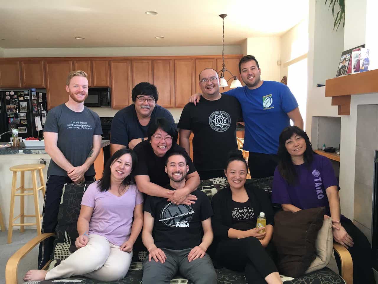 After the Edo Bayashi workshop in Denver