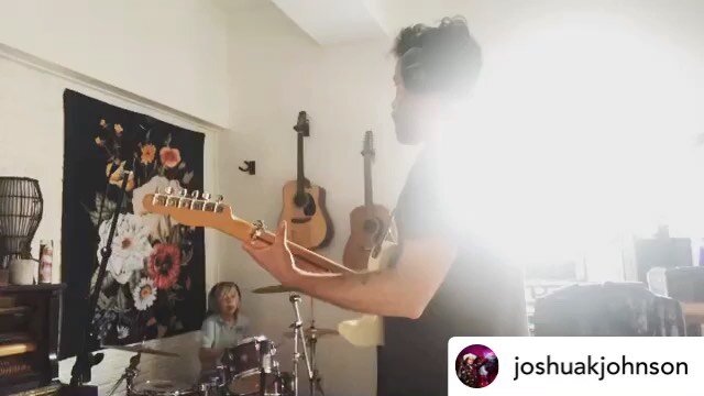 had to repost the goodness here&hellip;

@joshuakjohnson a few recent highlights from my &amp; nolan&rsquo;s jam sessions&hellip;all of his parts are completely improvised, just following his instincts. freaks me out in the best way on the daily.🤘🏼