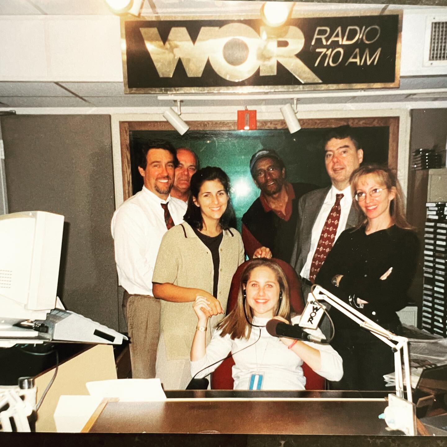 Found this old gem just in time for #NationalRadioDay - @wor710 where I got my first taste of being a producer at age 16 thanks to @natalievacca @joan.hamburg  @aojnhamburgshow @joanrivers and #johngambling #ramblingwithgambling. Definitely wouldn&rs