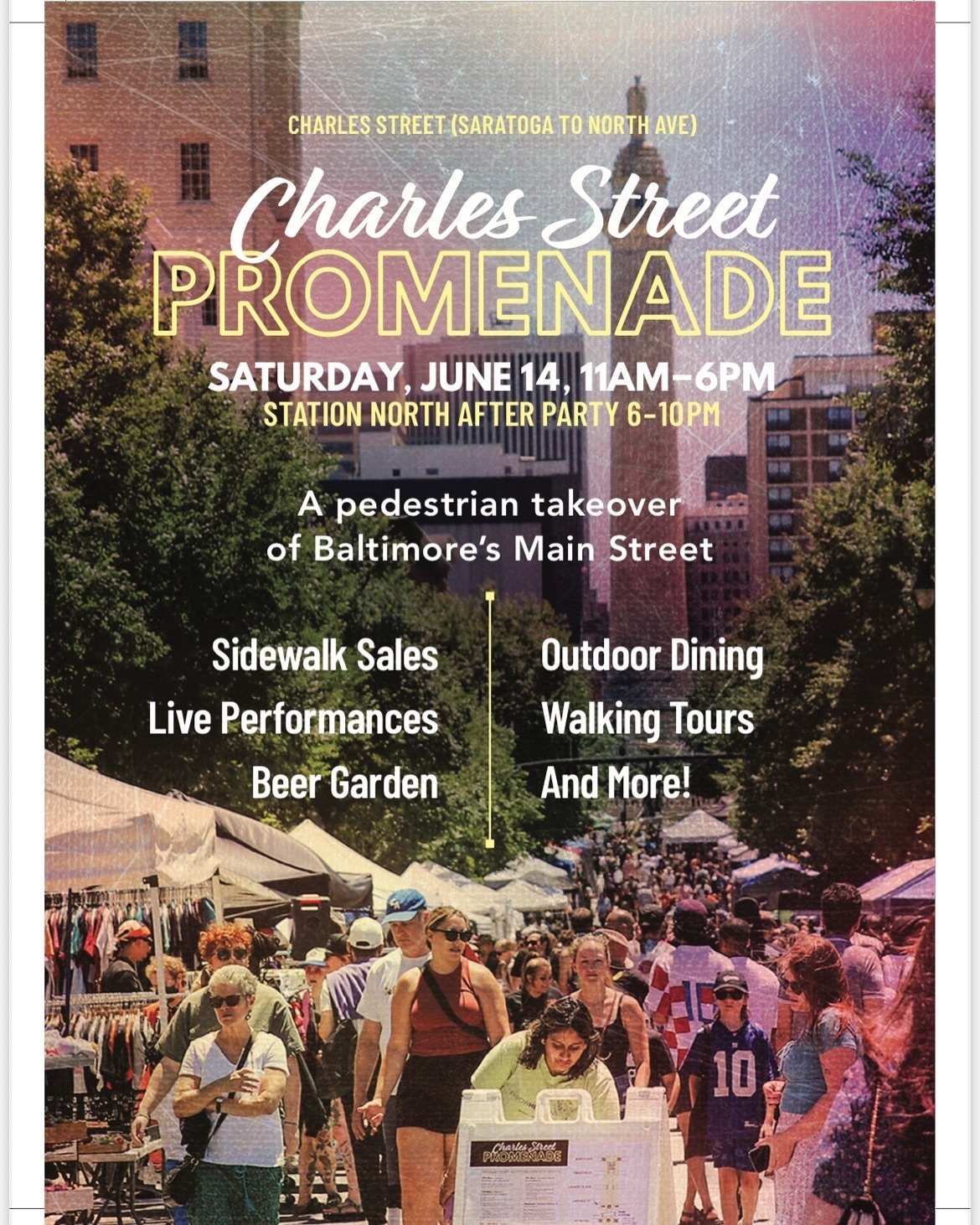 🌼✨ Charles Street comes alive this June 14th, and so do our flavors.

Join Alma Cocina for the Charles Street Promenade Pedestrian Takeover &mdash; a day where the street becomes a celebration of culture, color, and cuisine. We&rsquo;ll be right out