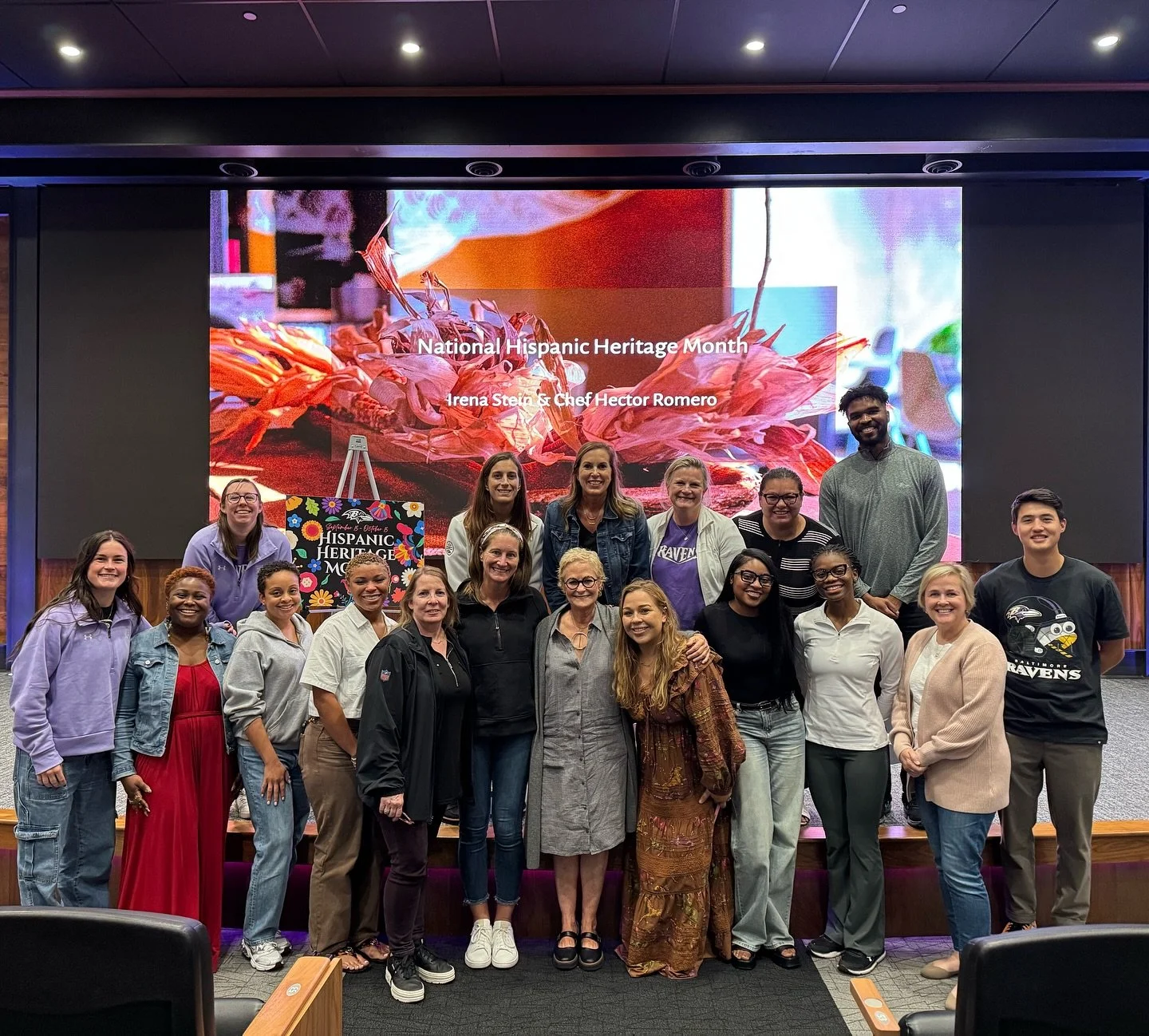 We couldn&rsquo;t end Hispanic Heritage Month in a better way. 

We had the honor of being invited by the Baltimore @ravens to share an inspiring conversation about our roots, identity, and the pride of representing our Latino community.

Thank you f