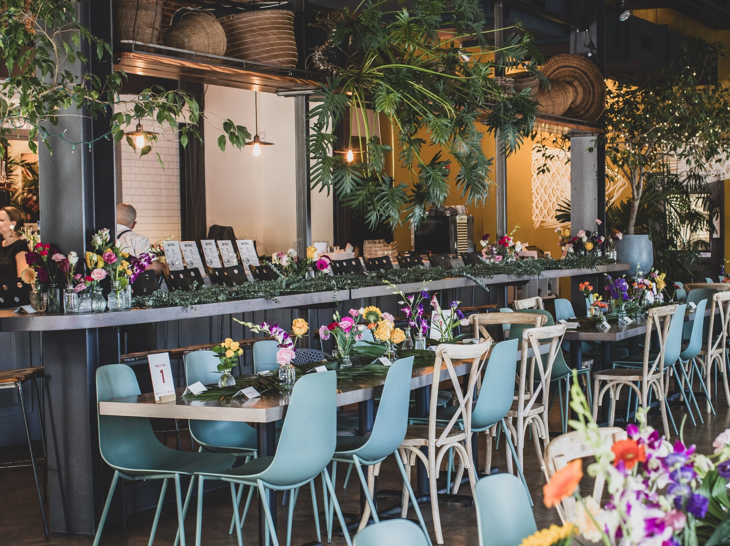 Some places simply welcome you. Others bloom around you.

At Alma Cocina Latina, every event becomes its own garden &mdash; tables dressed in color, flavors rooted in tradition, a space that transforms itself to hold your moment with care.

This is w