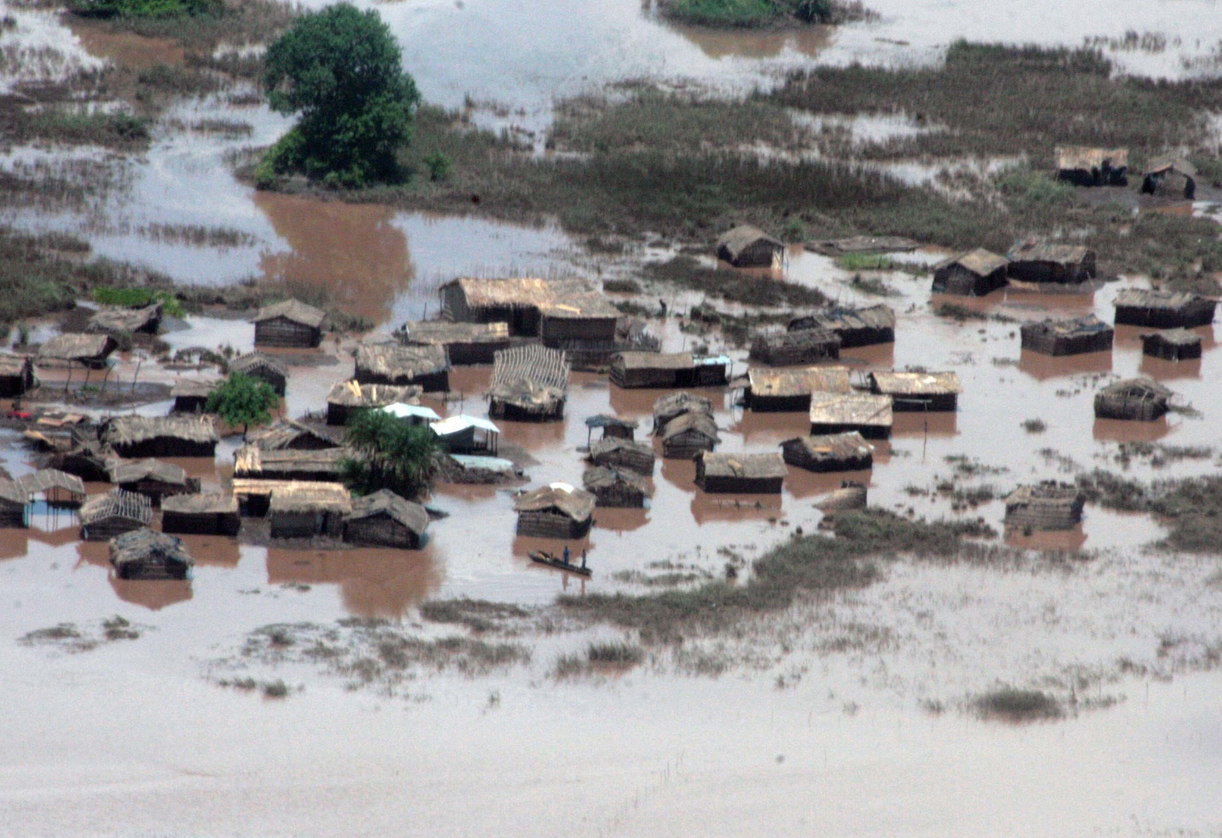 Some 22,000 households have been displaced, with many houses collapsing