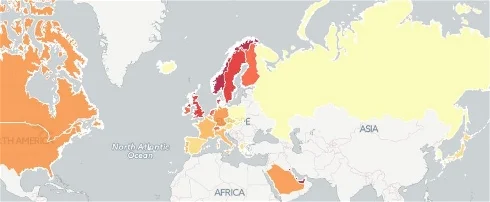 خريطة: أي الدول ساهمت بحصة عادلة لمساعدة سوريا؟
