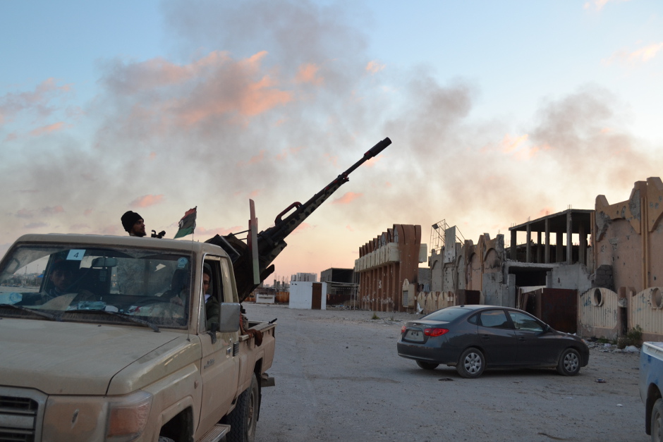 Haftar's forces control around 80 percent of Benghazi