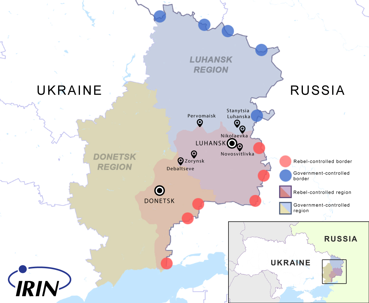 Pro-Russian separatist rebels have carved out their own self-proclaimed republics in eastern Ukraine