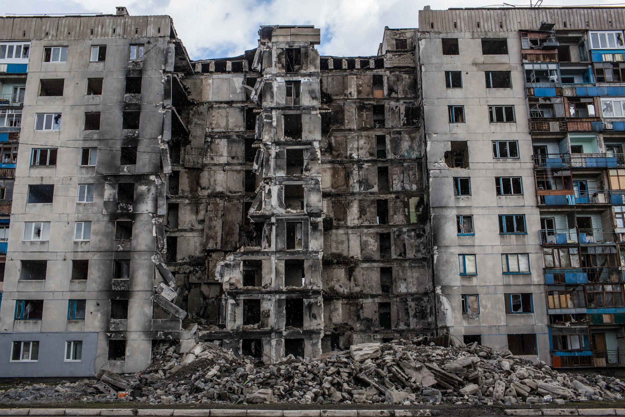 The struggle for survival on Ukraine's frontline