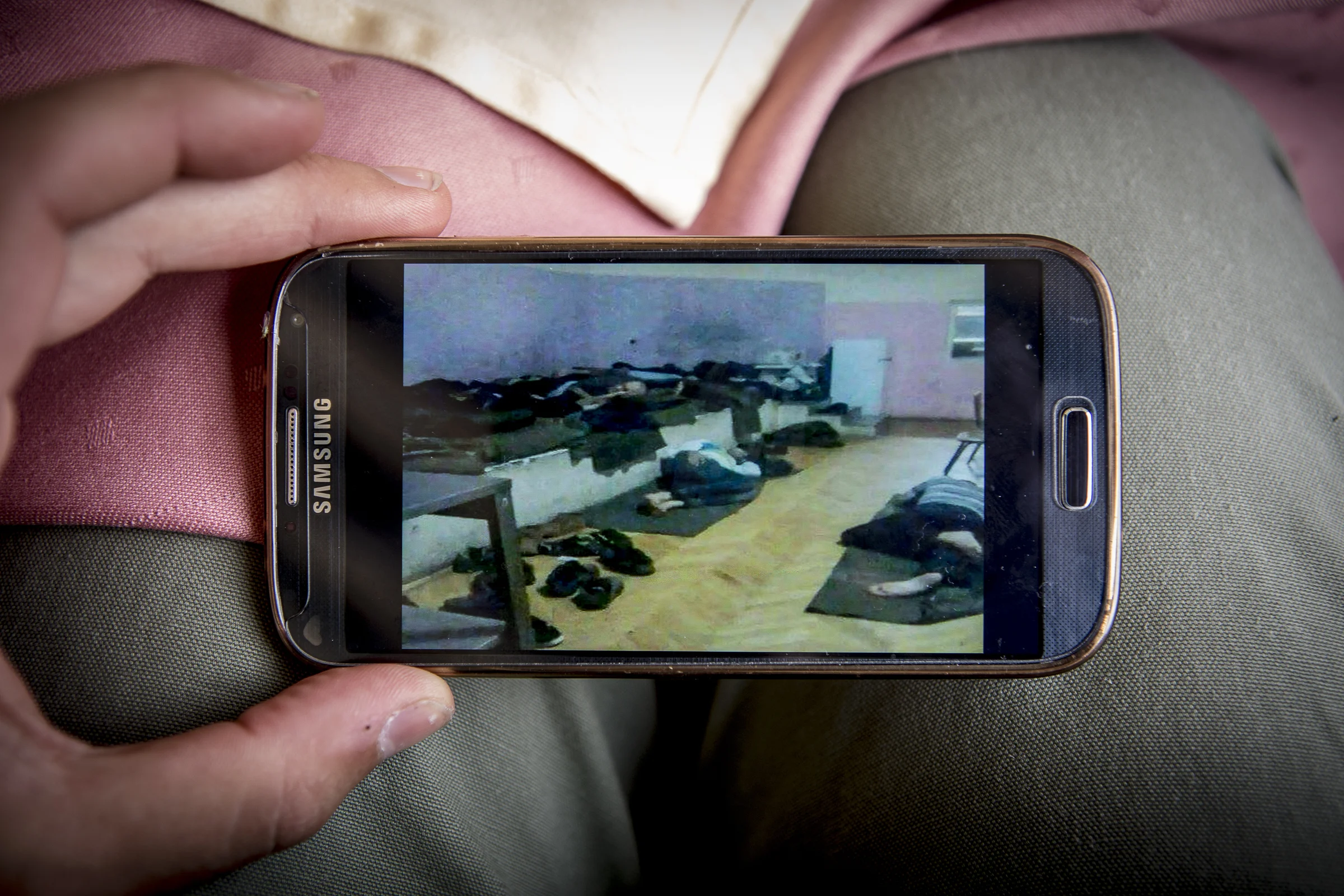 Inside Gazi Baba, a detention centre for undocumented migrants, which is closed to journalists.