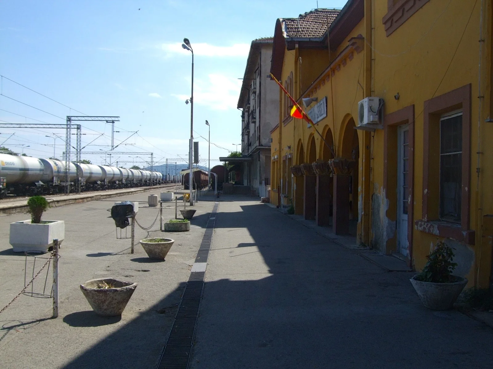 Gevgelija train station is now virtually deserted
