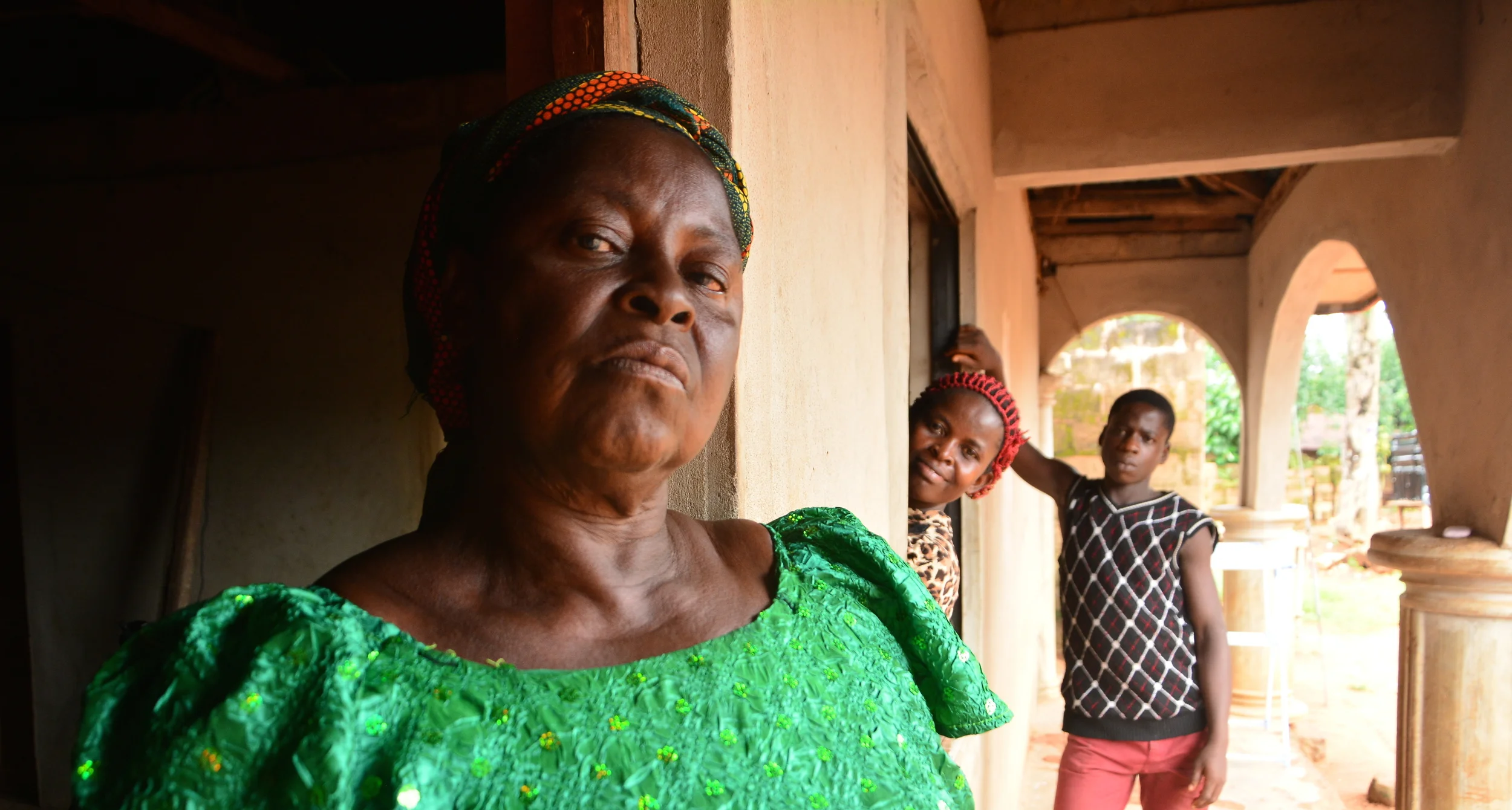 Lucky's mum in Nigeria copy.JPG