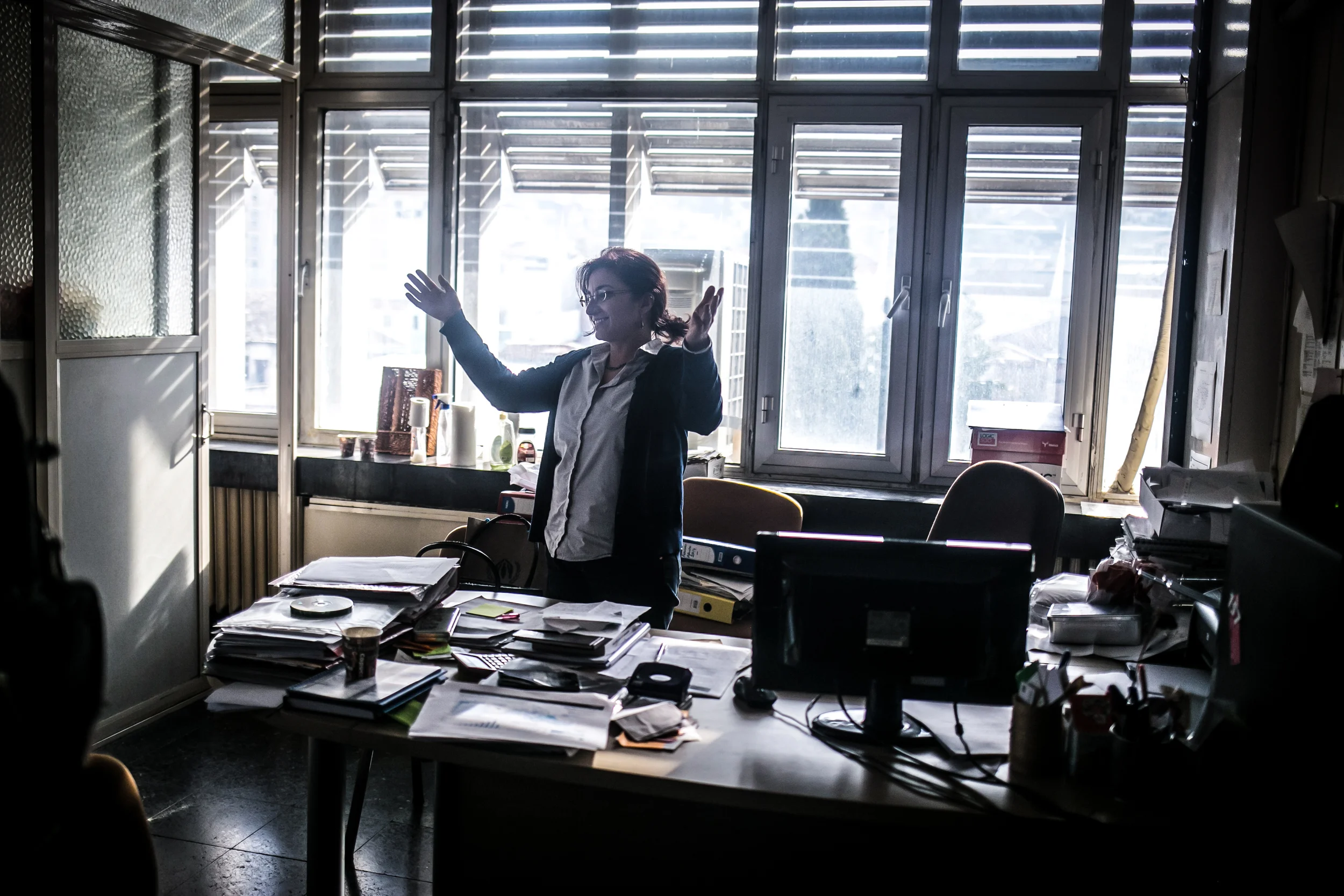 Pırıl Erçoban, coordinator of Mülteci-Der