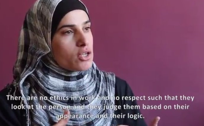 A refugee in Lebanon describes her feelings towards aid agencies (WHS)