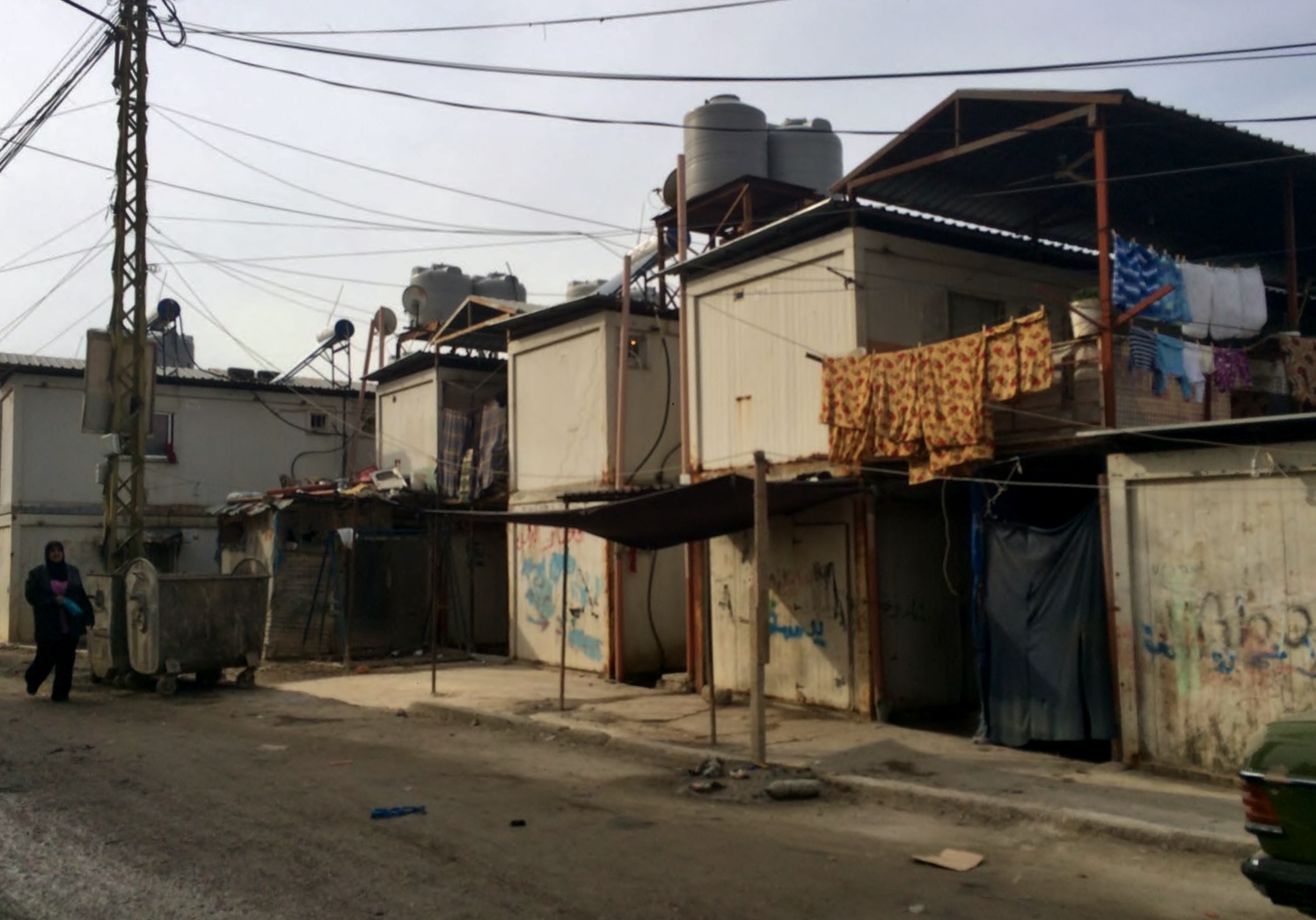  The containers were only ever meant to be temporary shelters 