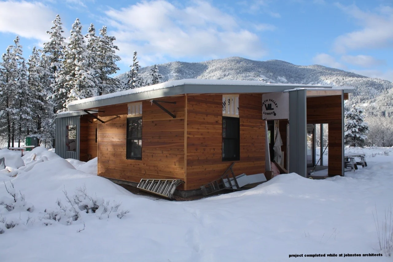 Ski Cabin - under construction