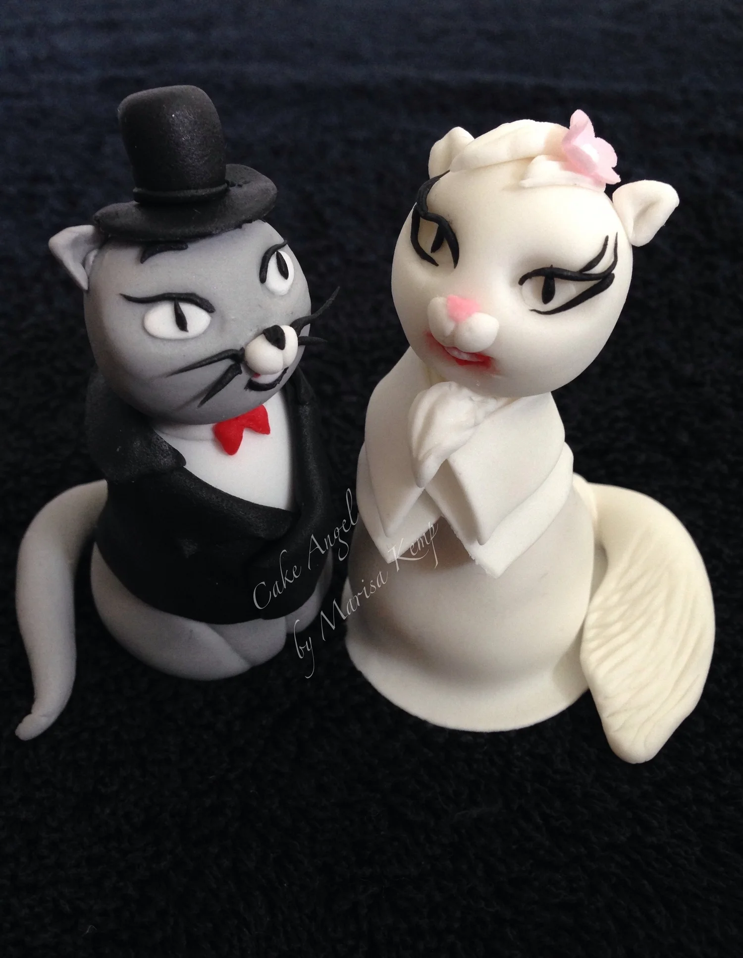 Wedding Cats Couple Topper
