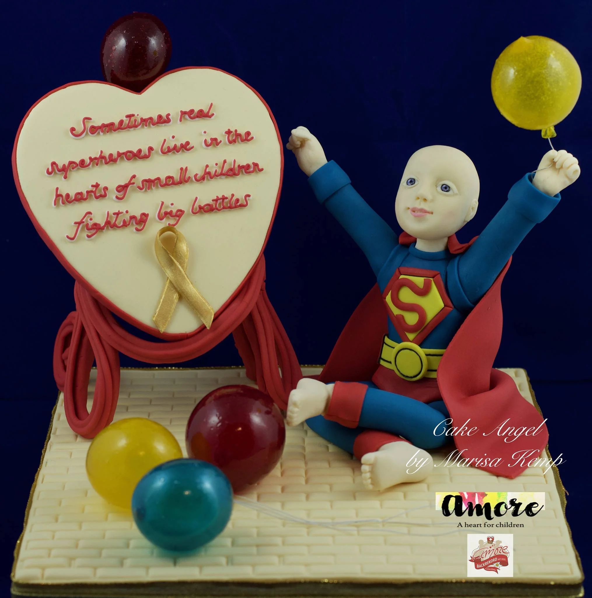Calebs Courage for "Amore - a heart for children collaboration"
