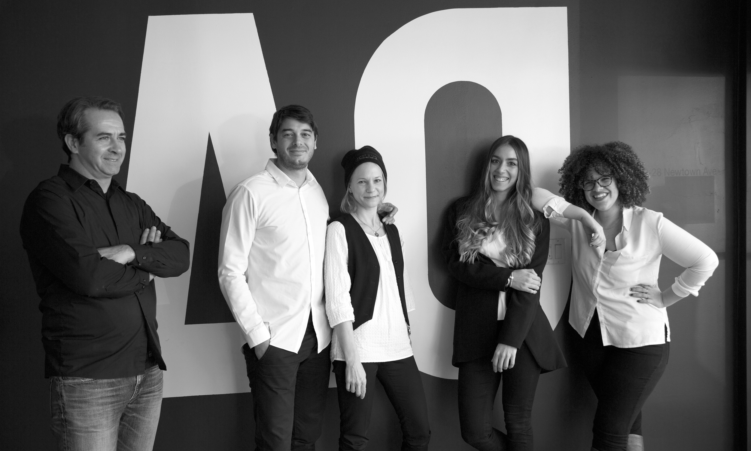 Jonus Ademovic, AO Partner; Christos Athanassiou, AO Partner; Korina Warme-Evangelinos; Roi ioannou; Vasiliki Zannettis, A2 Partner