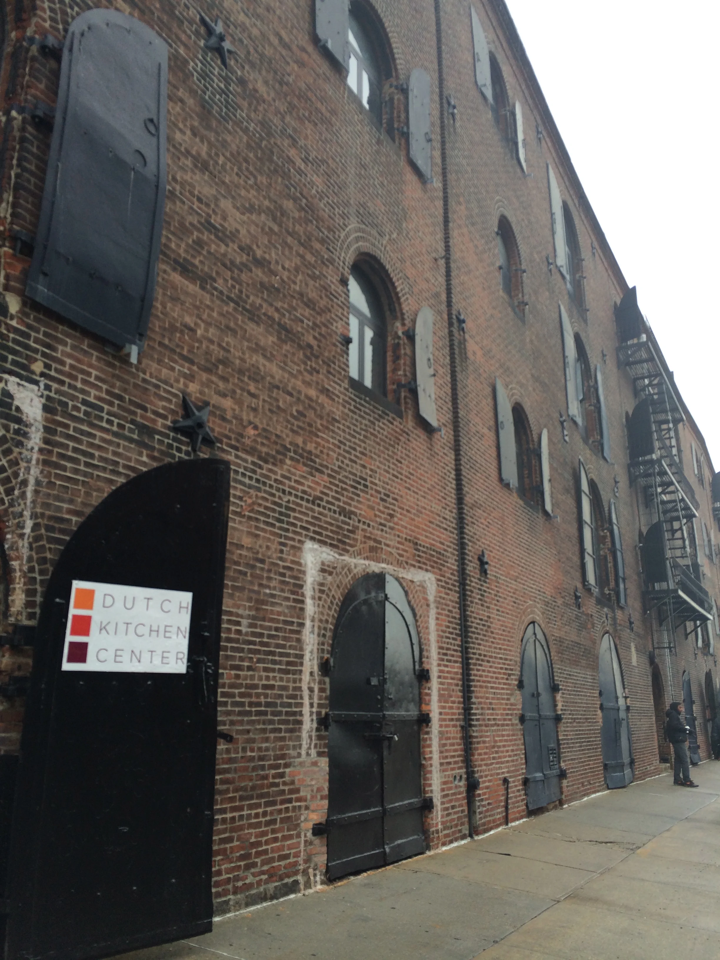 This is the beautiful old building that houses the Dutch an German Kitchen center. 