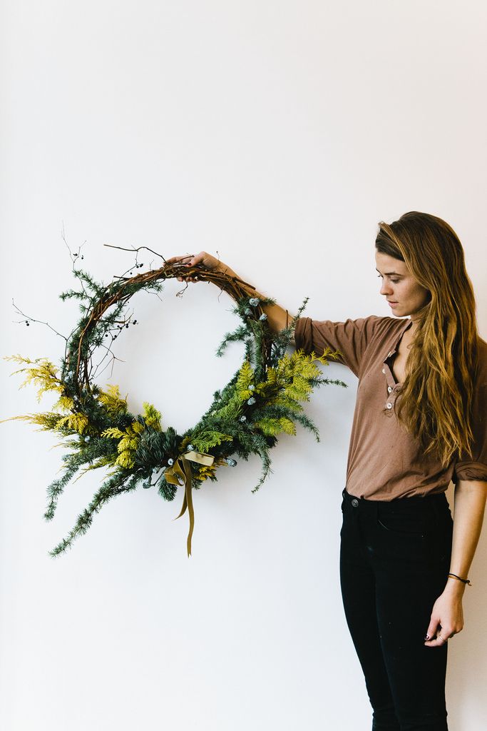 Taylor Patterson + Fox Fodder Farm's wreath