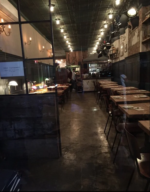  Her Name is Han restaurant as seen from outside looking inward