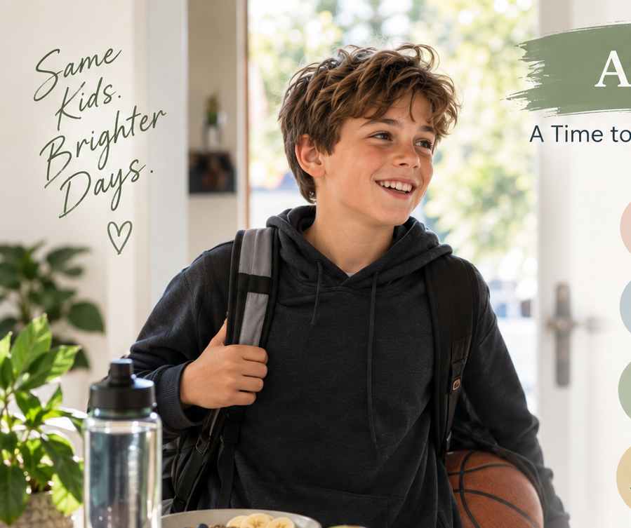 Back to School Without the Burnout: Supporting Routines, Stress, Anxiety & Blood Sugar in Kids