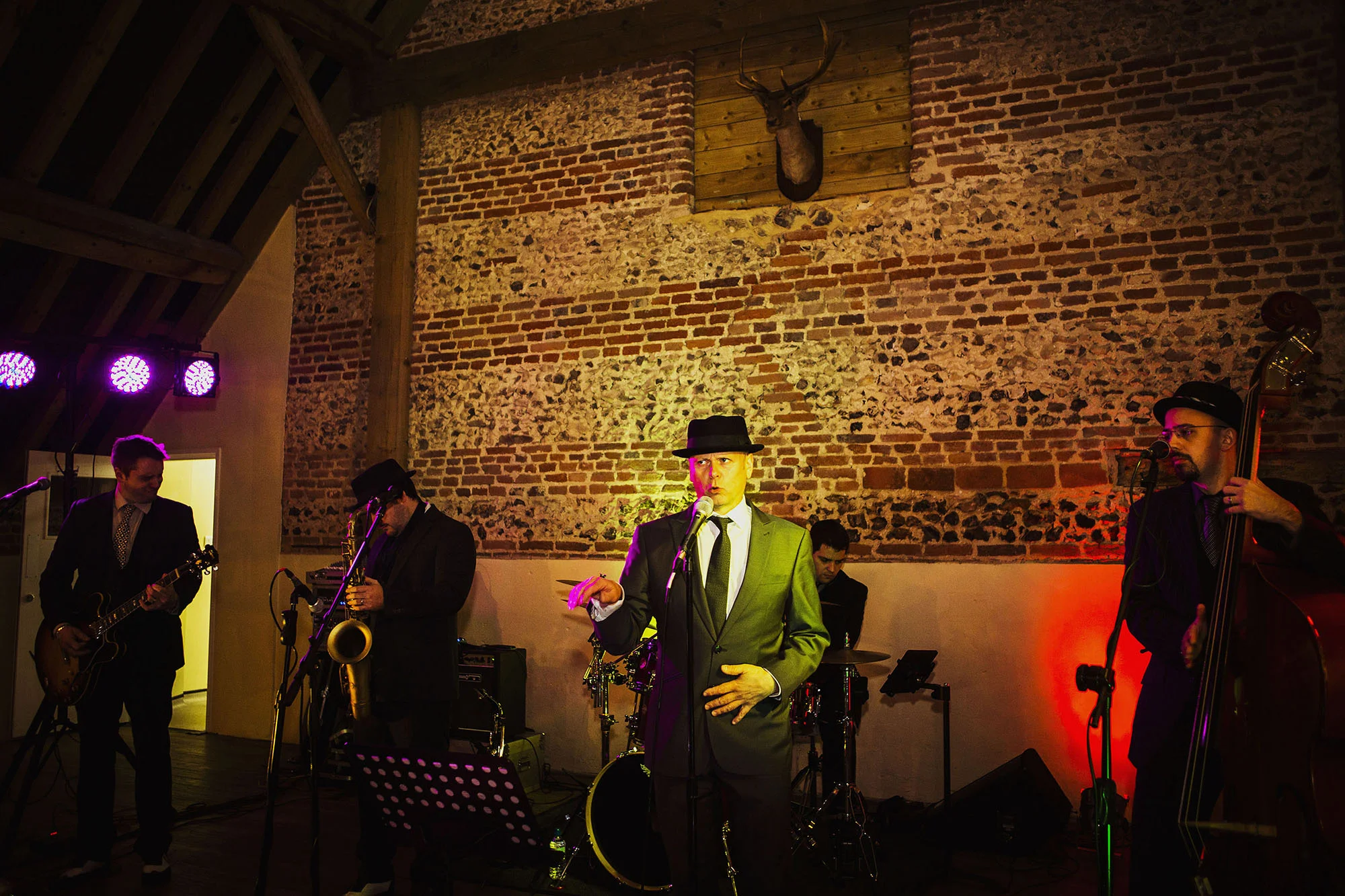 band at barford park wedding venue in wiltshire
