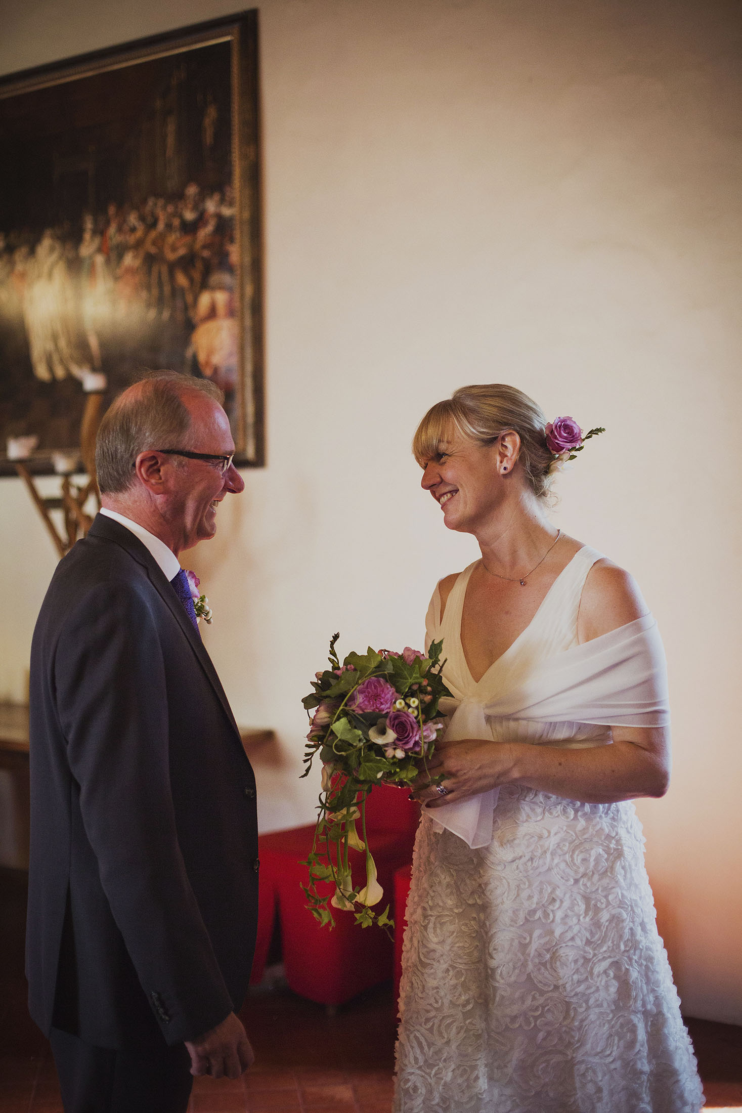 just married at chateaux des ducs de joyeuses france destination wedding photography