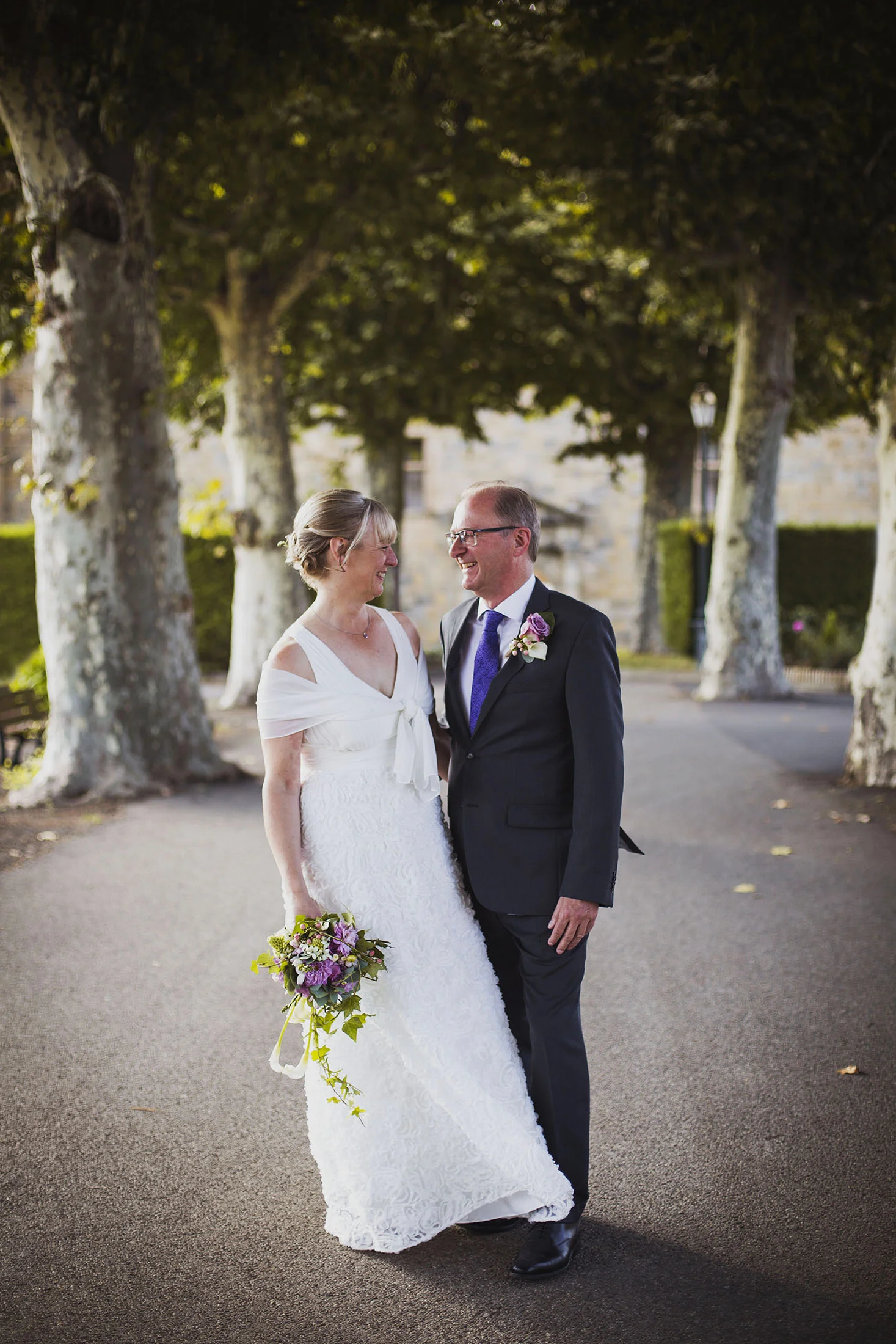 bride and groom portrait chateaux des ducs de joyeuses france destination wedding photography