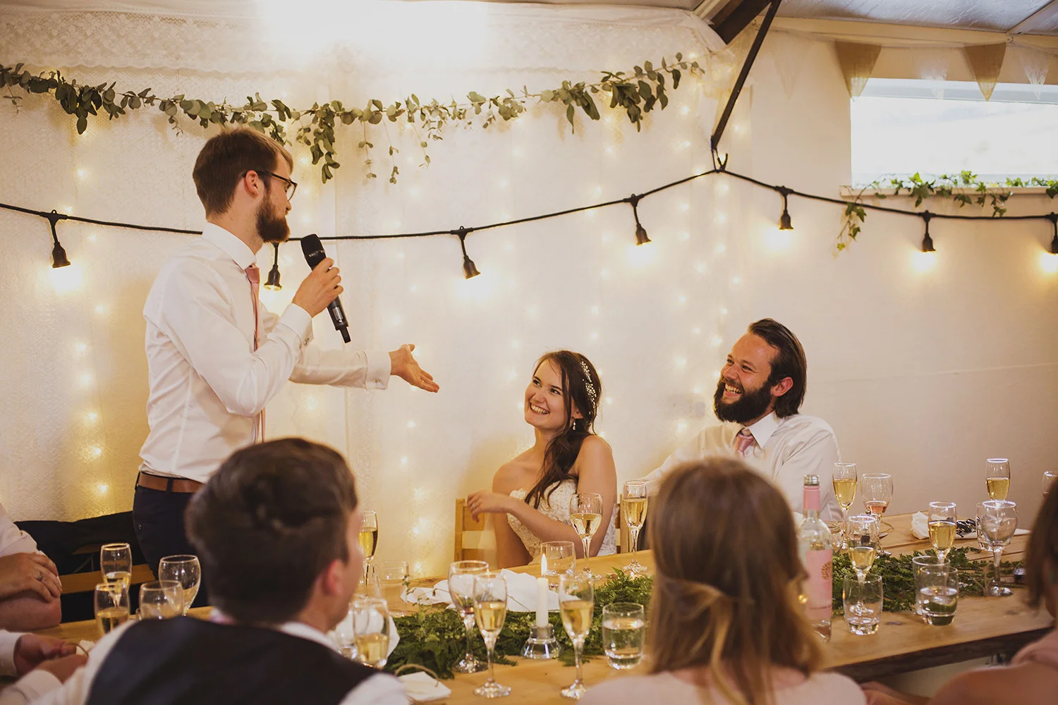 speeches at cott farm barn wedding venue somerset 