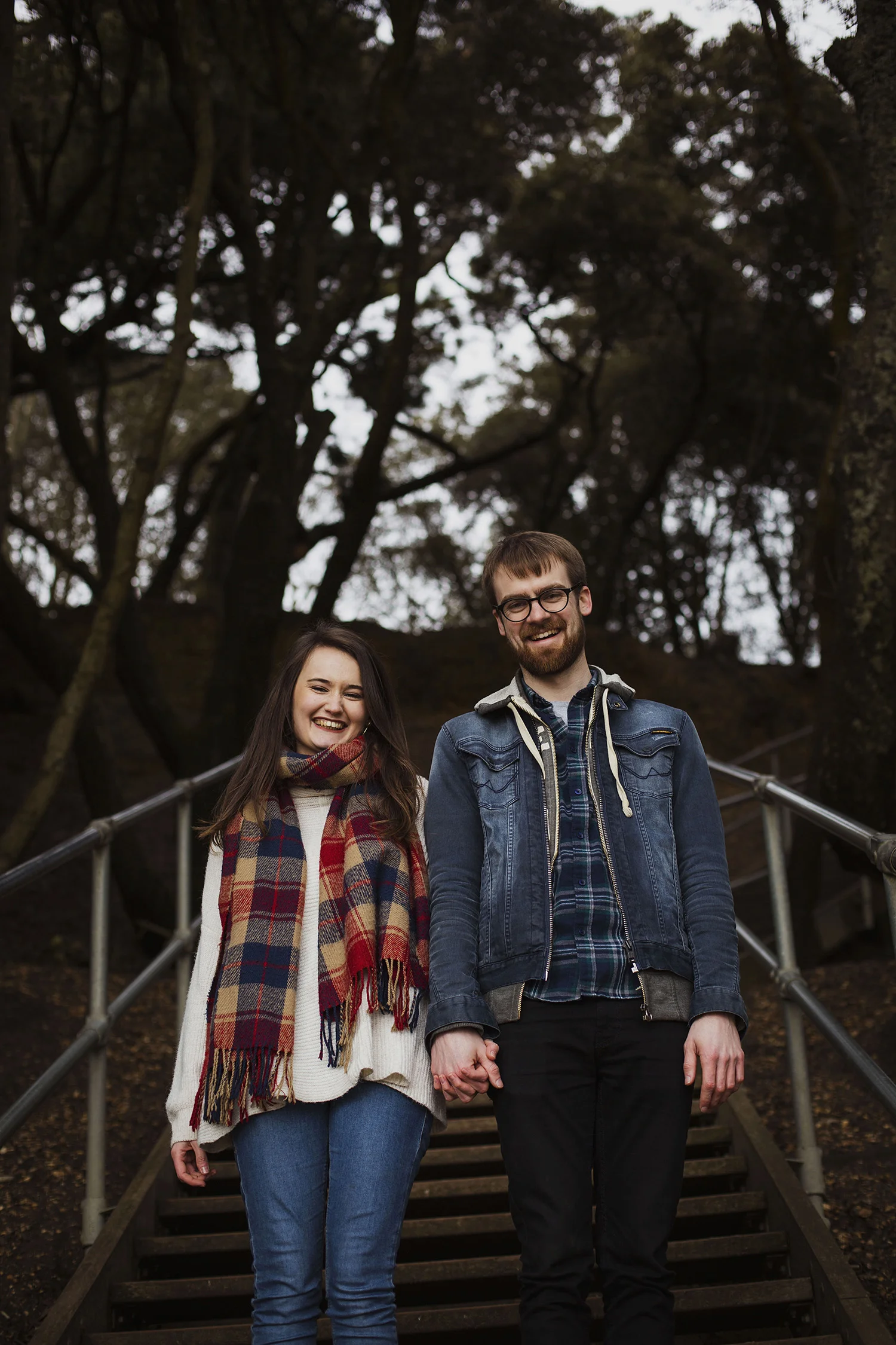 south west engagement photography