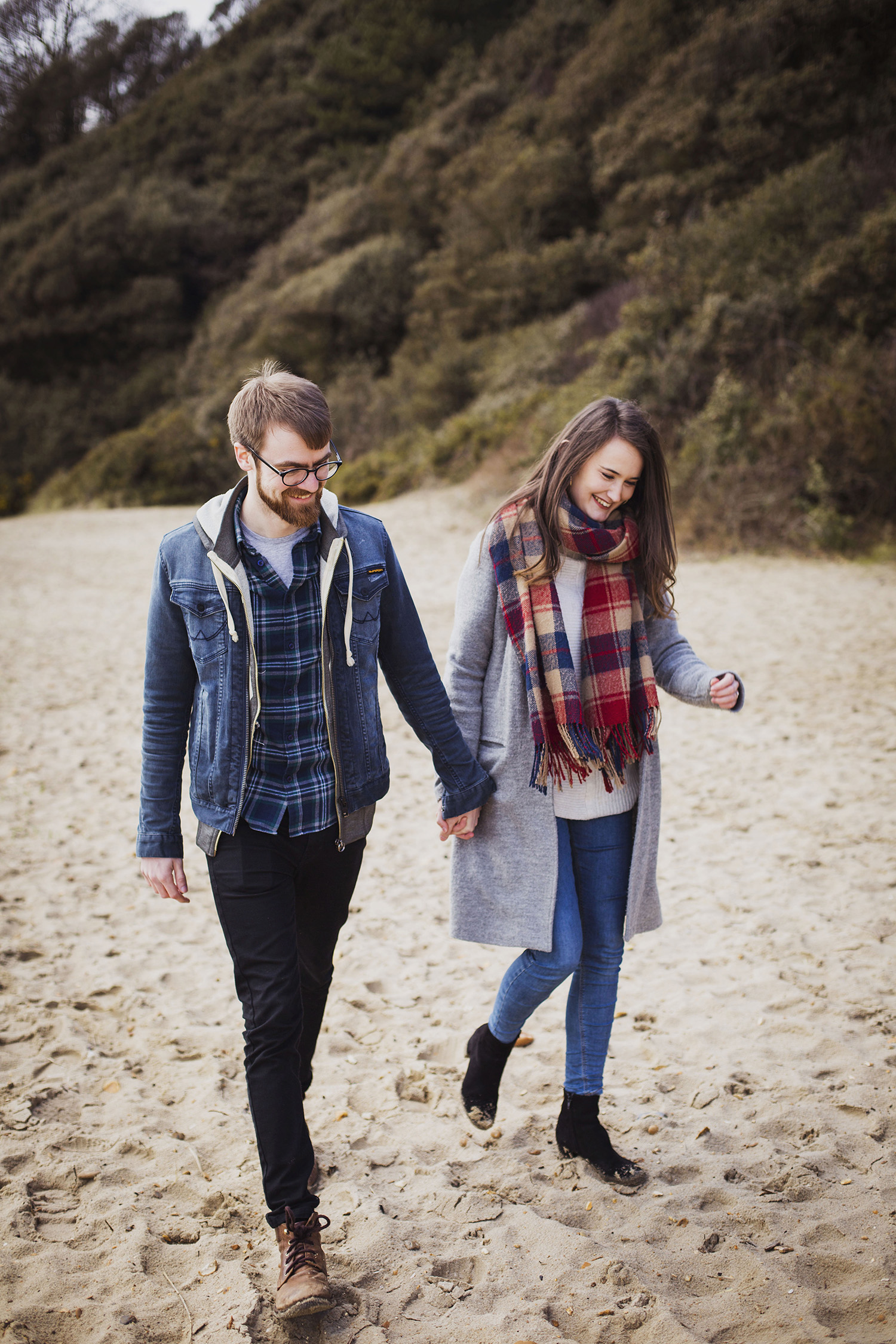 south west engagement photography