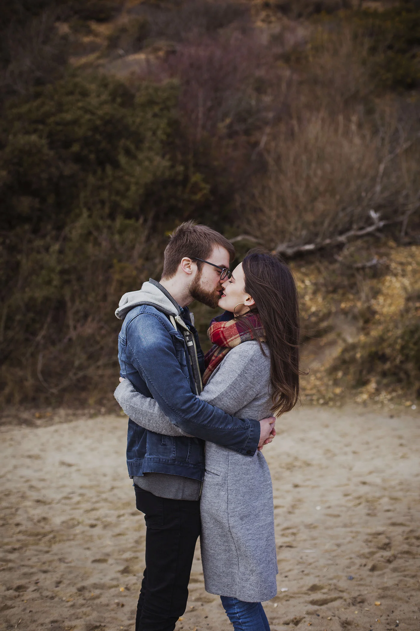 south west engagement photography
