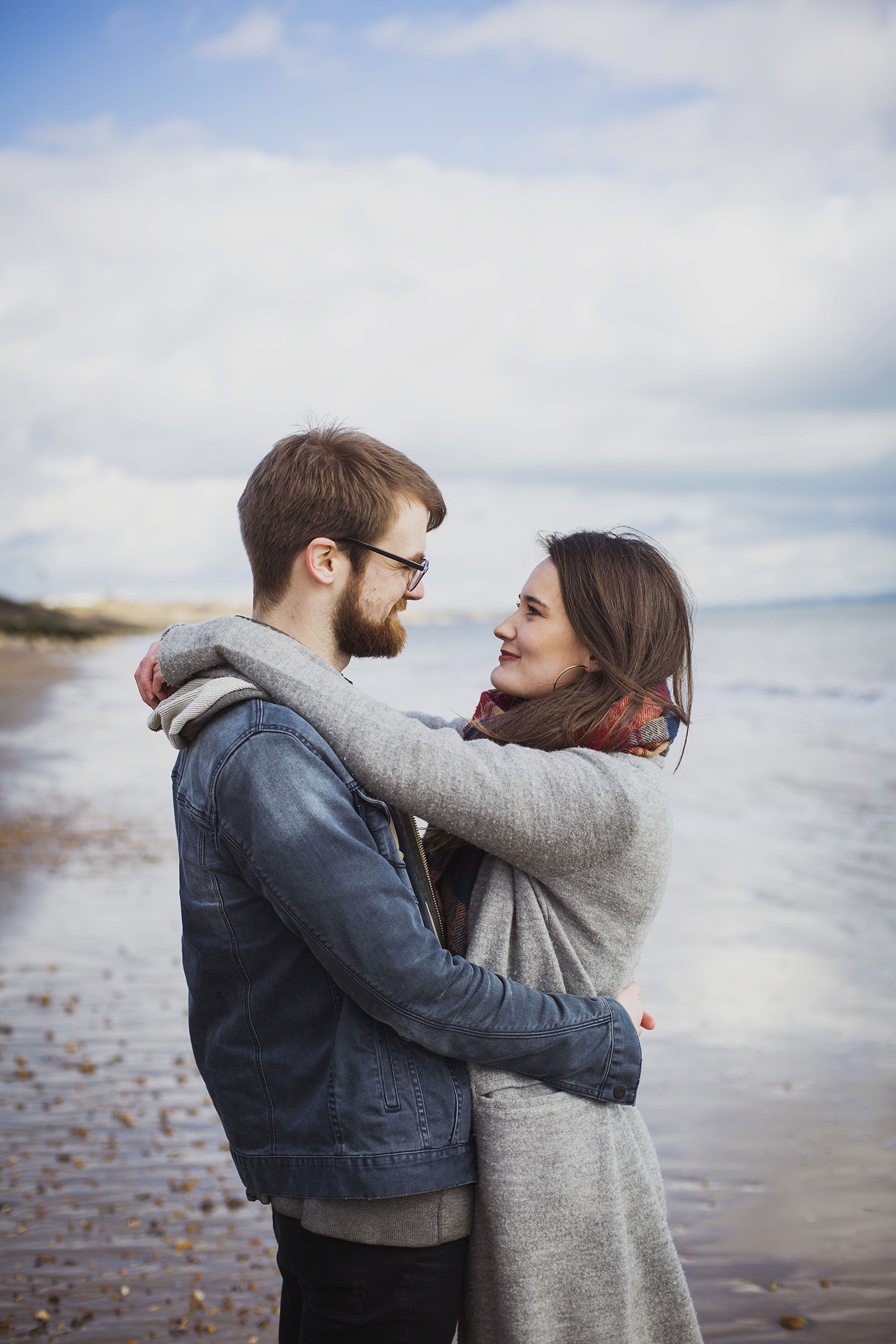 south west engagement photography