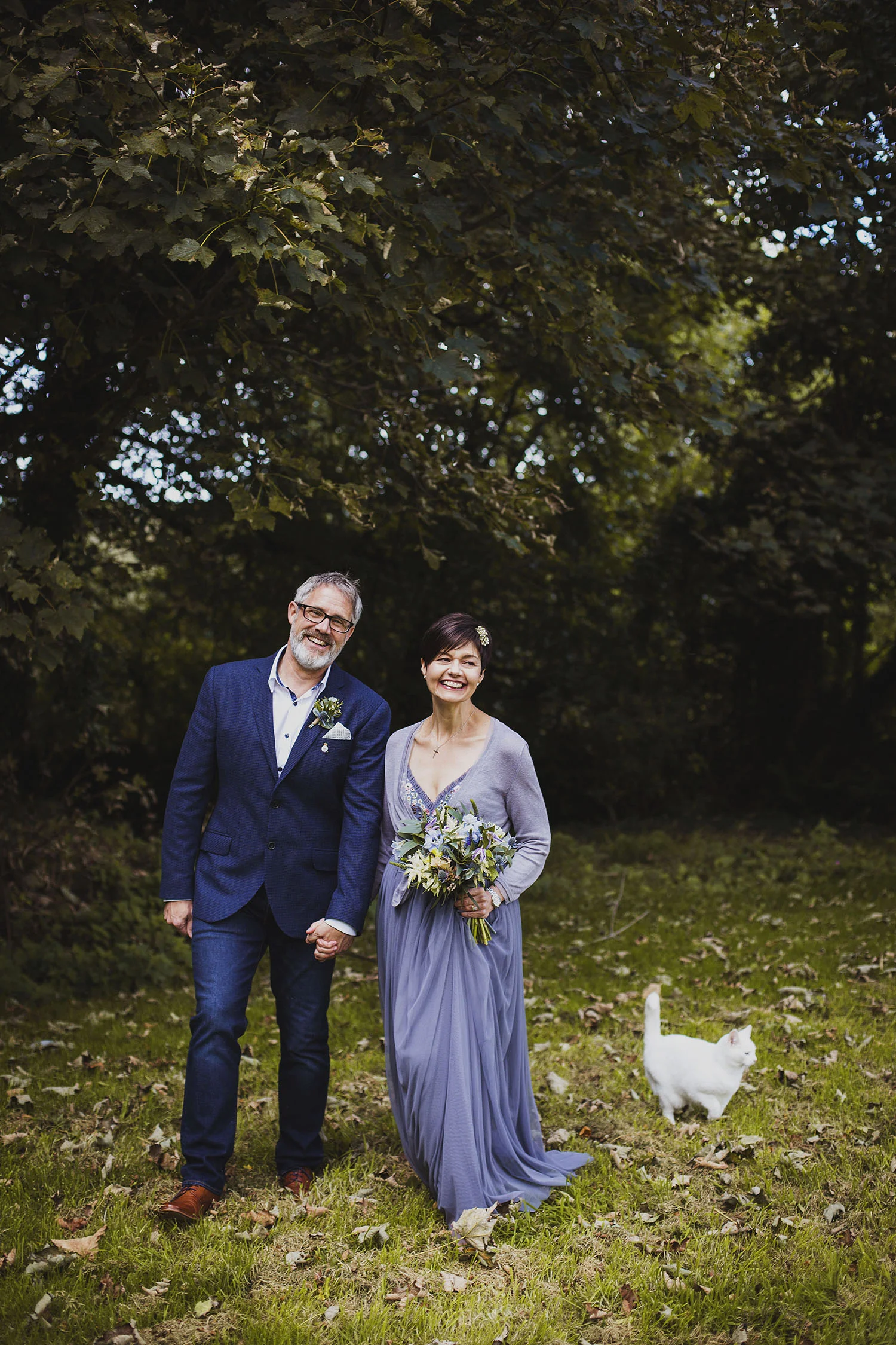 bride and groom at nantwen wedding photographer pembrokeshire wedding photography