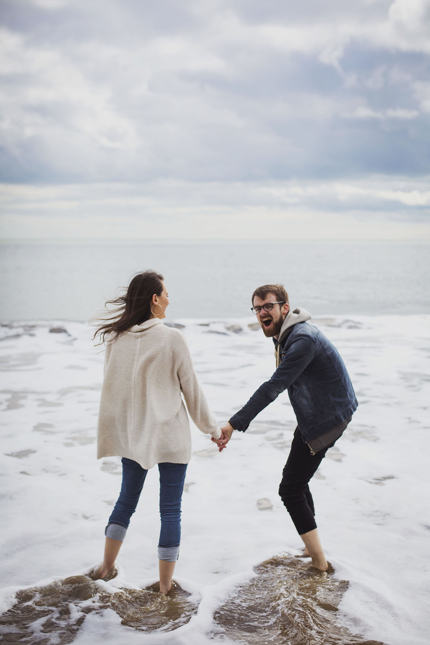 devon natural engagement photography