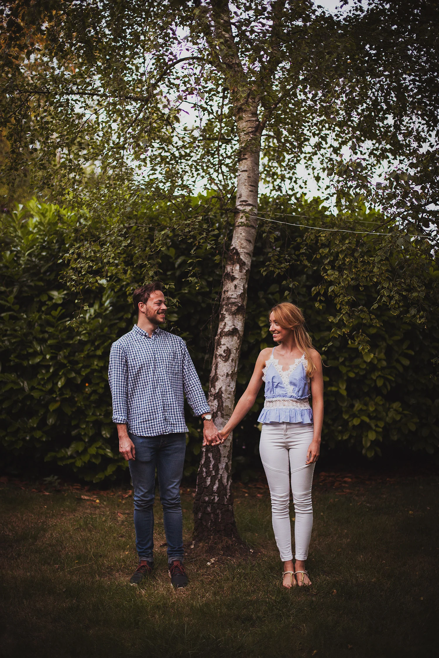 cambridge natural engagement photography