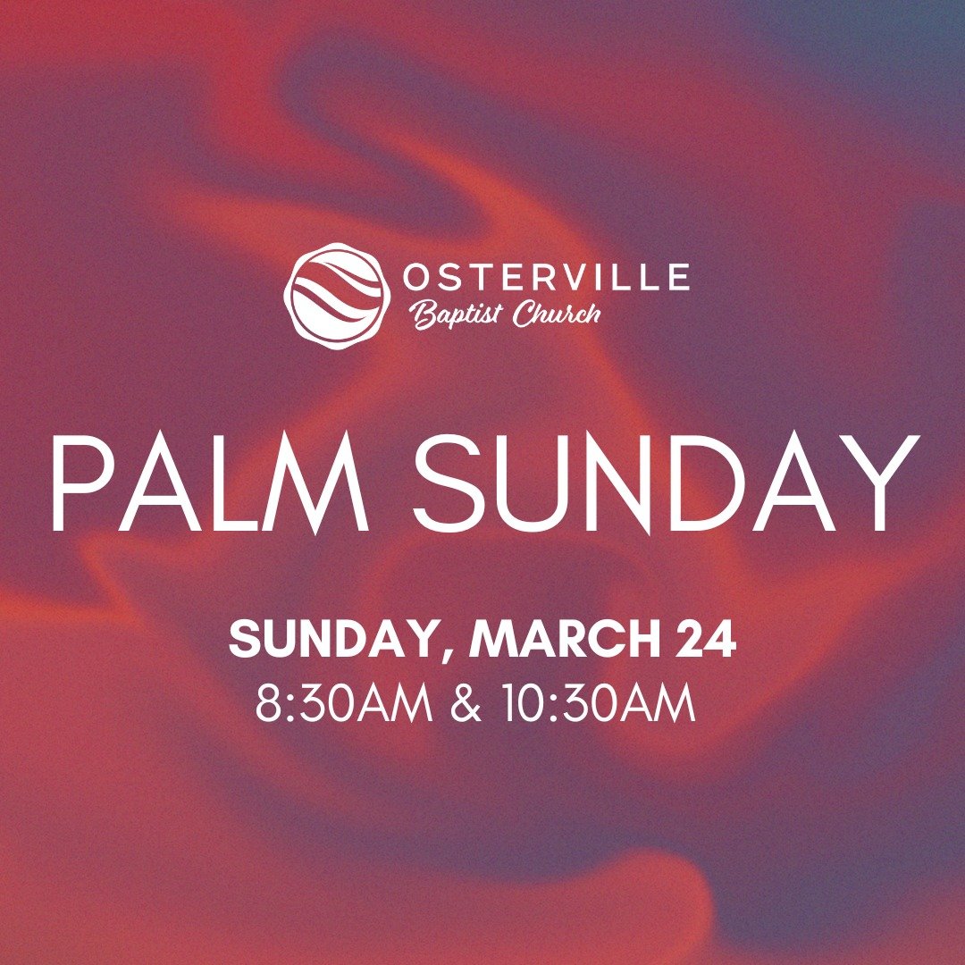 Join us for a special Palm Sunday service on March 24th where we'll celebrate the start of Holy Week and witness the joyful dedication of our precious children!

Services are at 8:30 AM and 10:30 AM. ⏰ It's a beautiful opportunity to reflect on faith