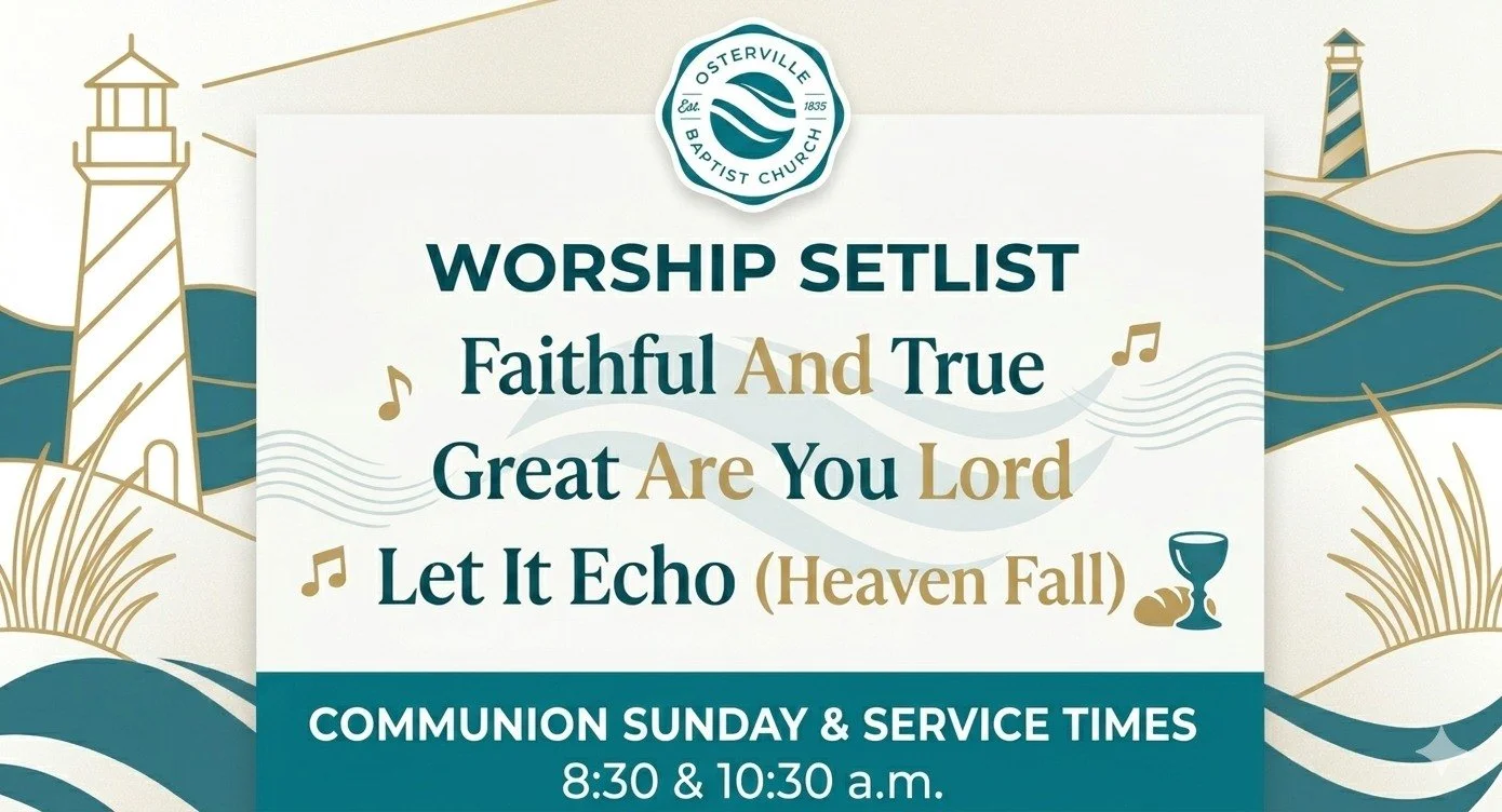 Get ready to worship, church family! 🎶

We are so expectant for what God is going to do this Sunday as we gather together. Our worship team has put together a powerful setlist to help us lift our eyes and open our hearts:

✨ Faithful And True
✨ Grea