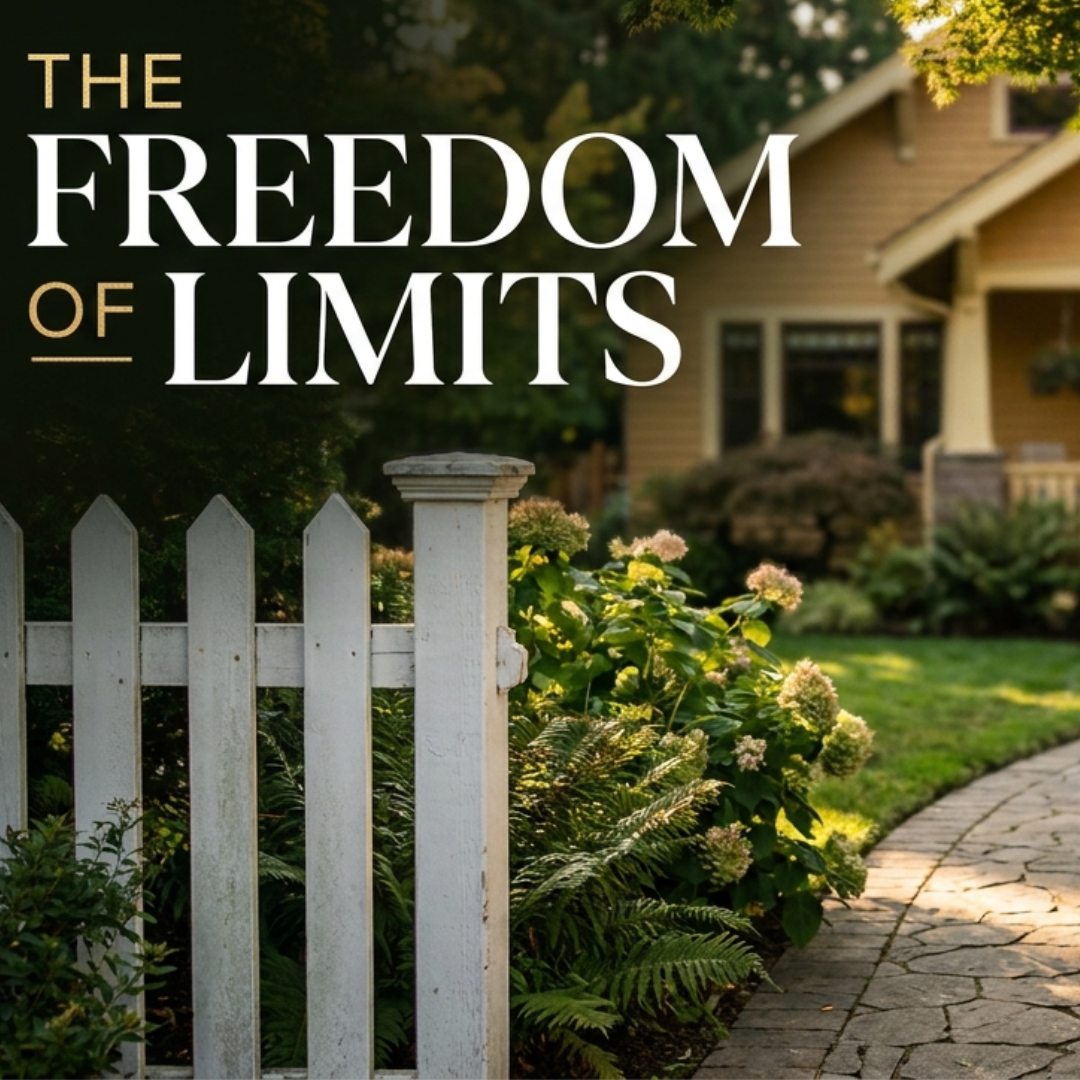 THE FREEDOM OF LIMITS - NOT MY YARD