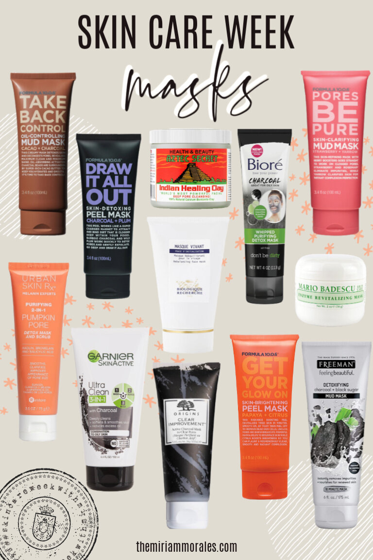 FACE MASKS FOR ACNE, SCARS, OIL CONTROL + HYDRATION — Miriam Morales