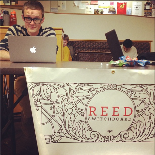 The beginnings of Switchboard at Reed College