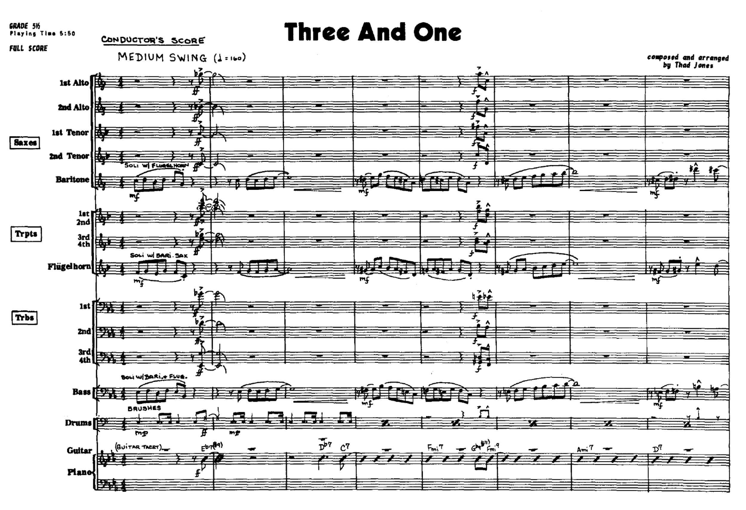 The Orchestra: A User's Manual - Score Layouts - Brass