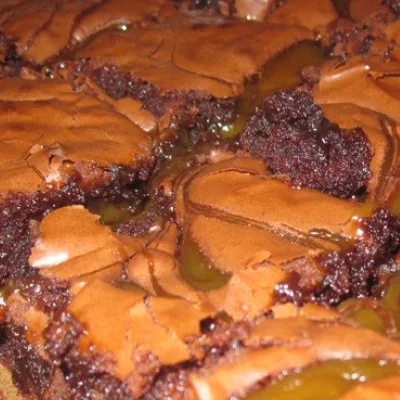 Caramel Chocolate Brownies