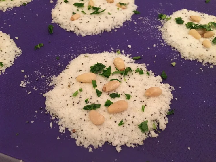 Parmesan and Herb Melts with Cuppa, Cuppa, Butter for Dessert!