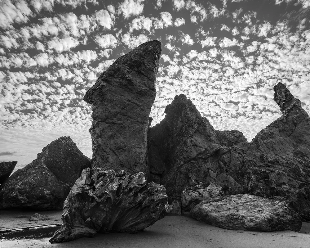 Bandon Rocks and clouds #0593