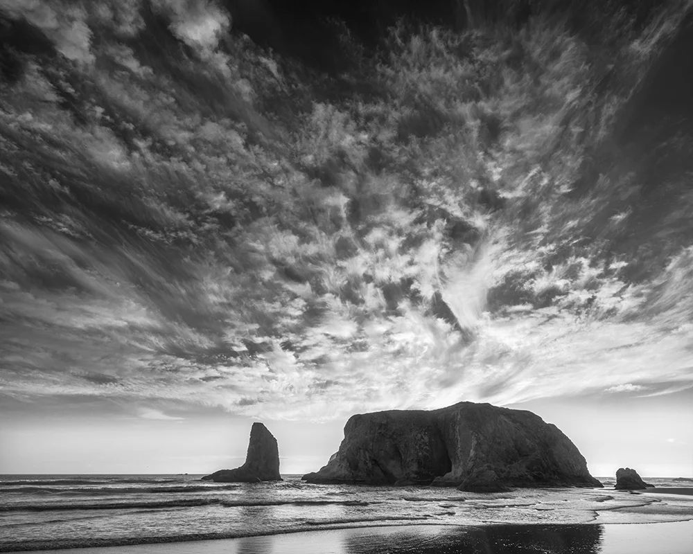 Bandon, Clouds, looking North #0204