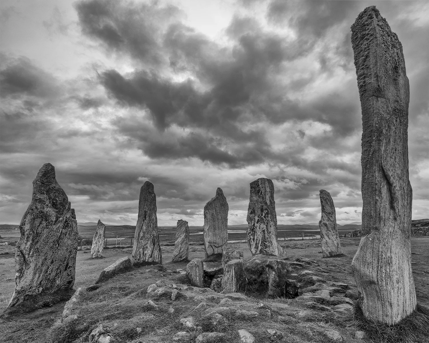 Inner circle, Callenish Stones #4011, Isle of Lewis, Scotland