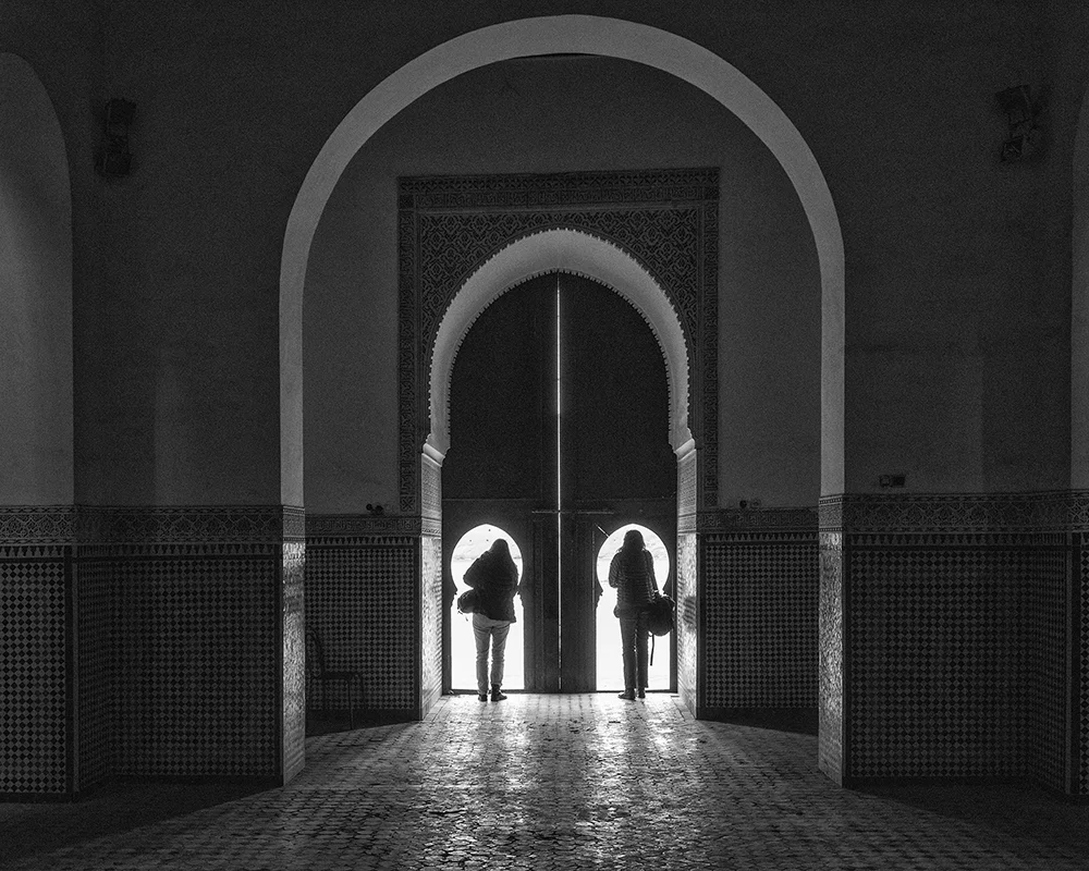 Two doors, Meknes #0238
