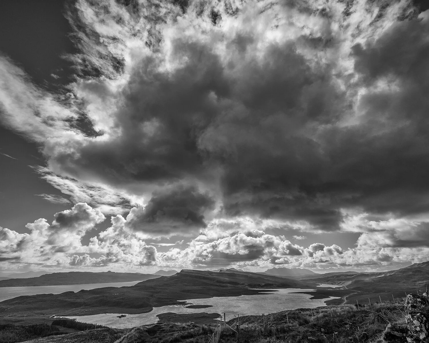 The Storr (looking down), Isle of Skye, Scotland, #4226
