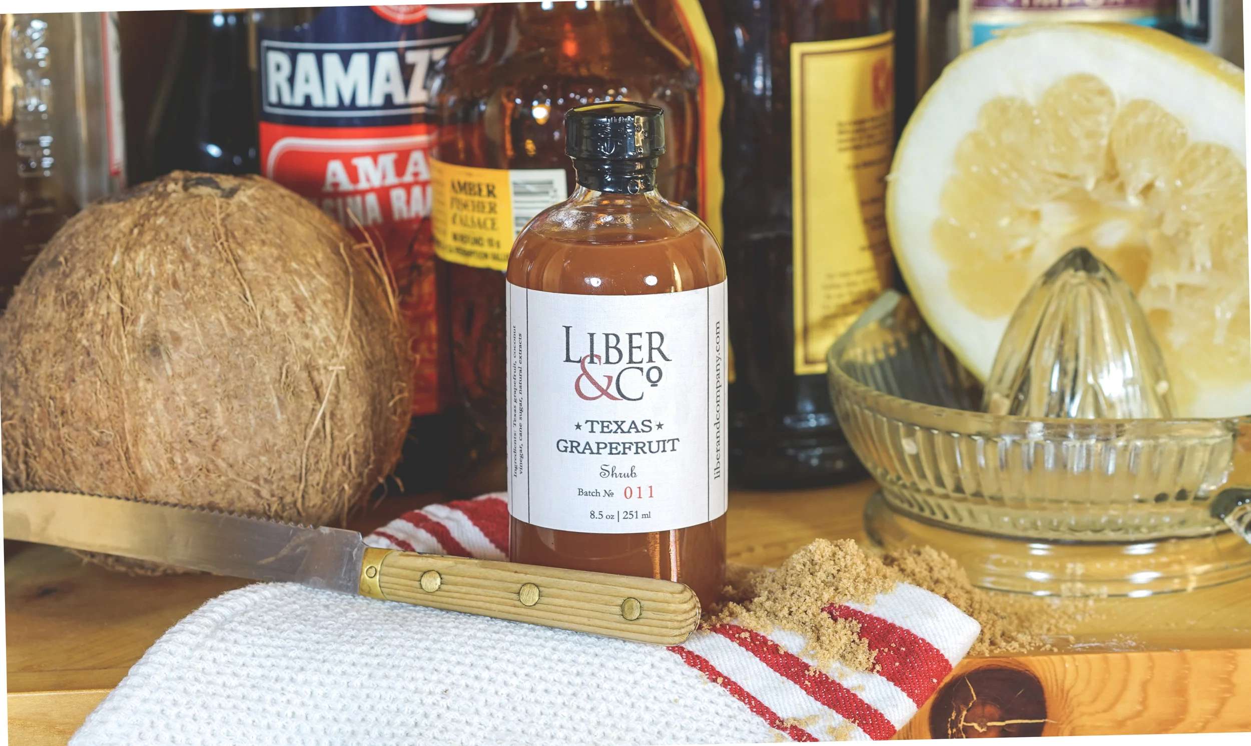 Texas Grapefruit Shrub